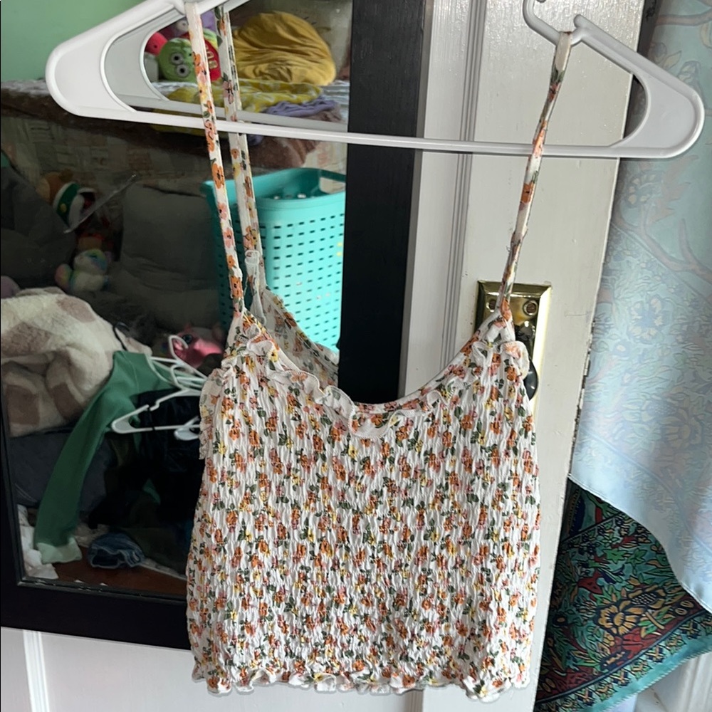 Pacsun Floral Women's smocked Top